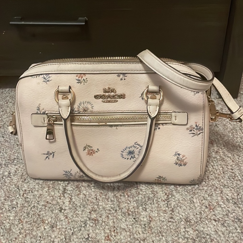 COPY - Coach Limited Edition Dandelion Print Rowan Satchel